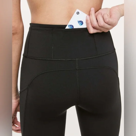 Lululemon Fast & Free Crop II - Picture 4 of 9